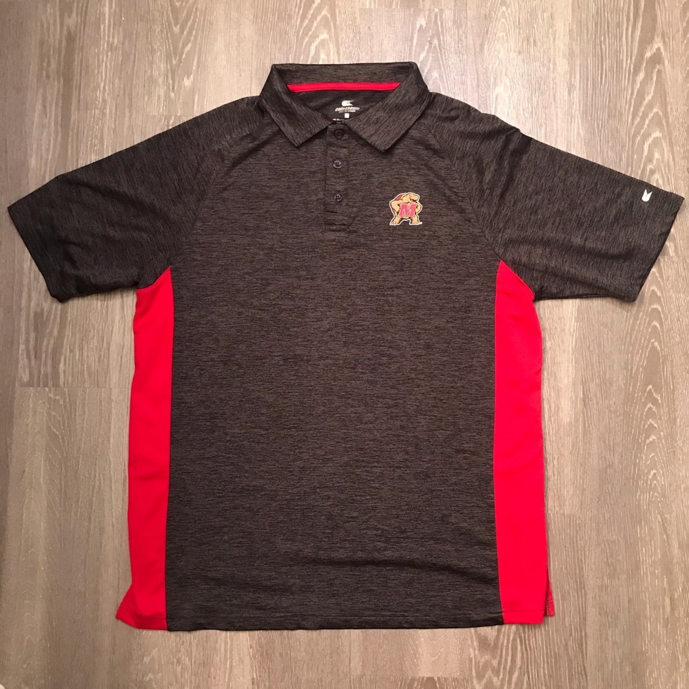 Maryland Terrapins Wedge Polo‎ Men’s Size Large